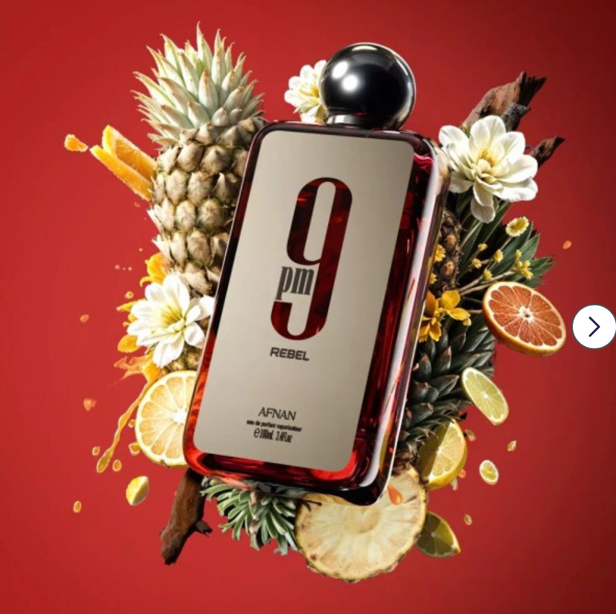 9 PM REBEL AFNAN 3.4 100 ML