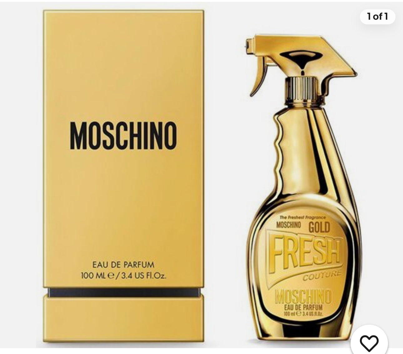 MOSHINO FRESH GOLD 100 ML.