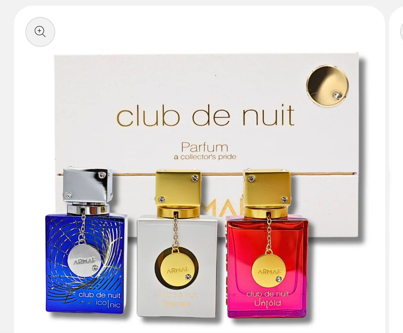 Armaf Clud de nuit parfum Gift set de regalo para hombres