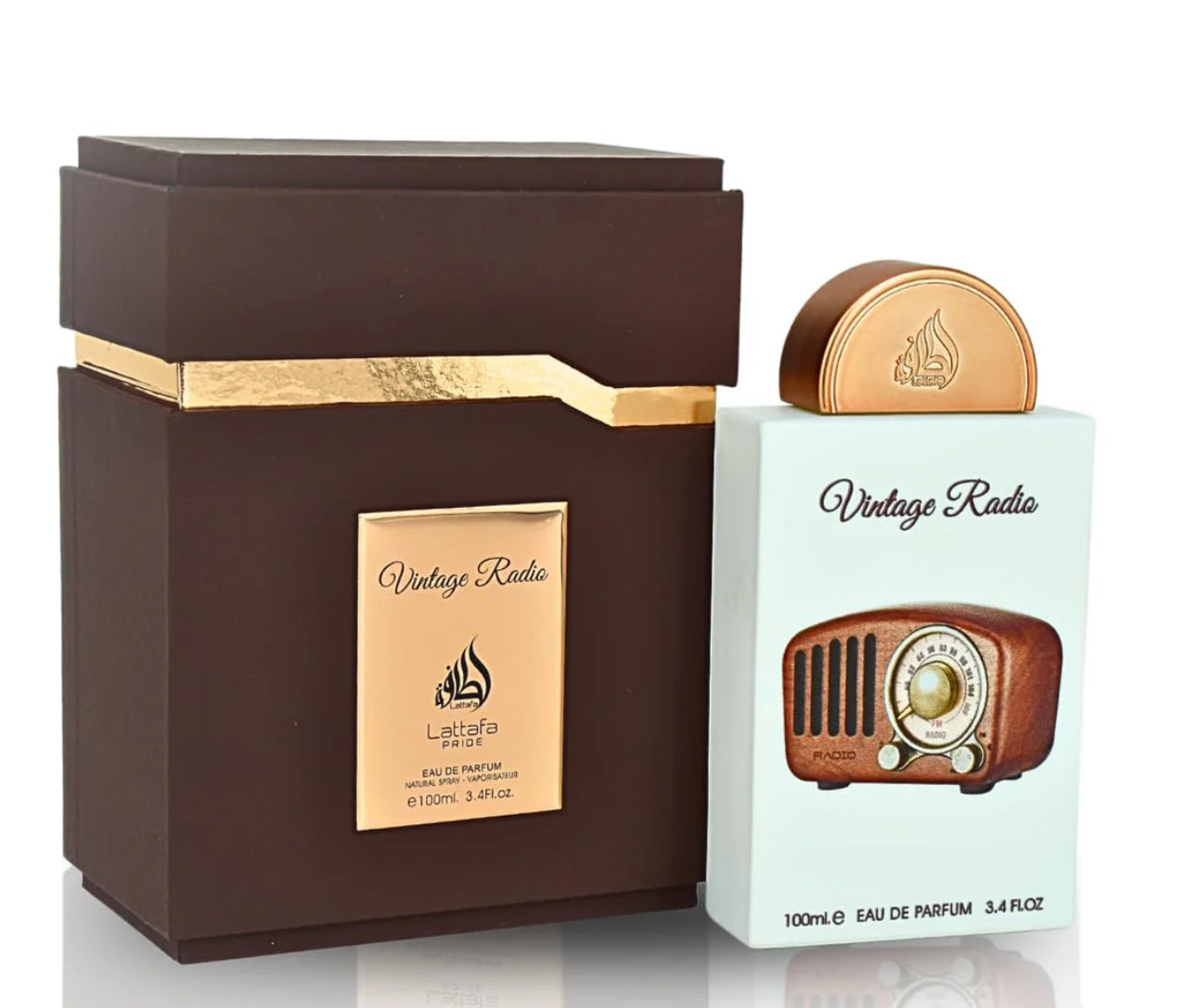 VINTAGE RADIO LATAFFA 100 ML EAU PERFUM .